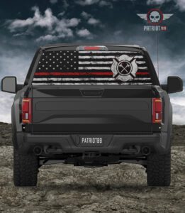 LET'S GO BRANDON! American Distressed Gun Flag Car, Truck, Window, Laptop  Decals / Sticker +Your choice of Color